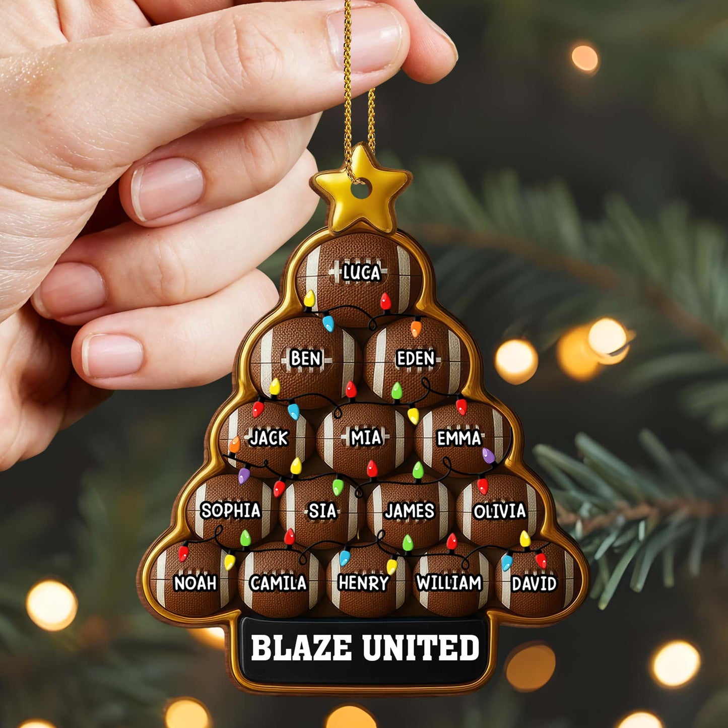 Blaze United, Christmas Tree And Soccer Balls