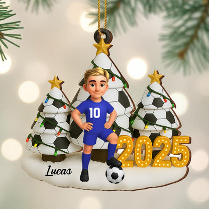 Celebrate The Holidays With Soccer and Christmas Tree