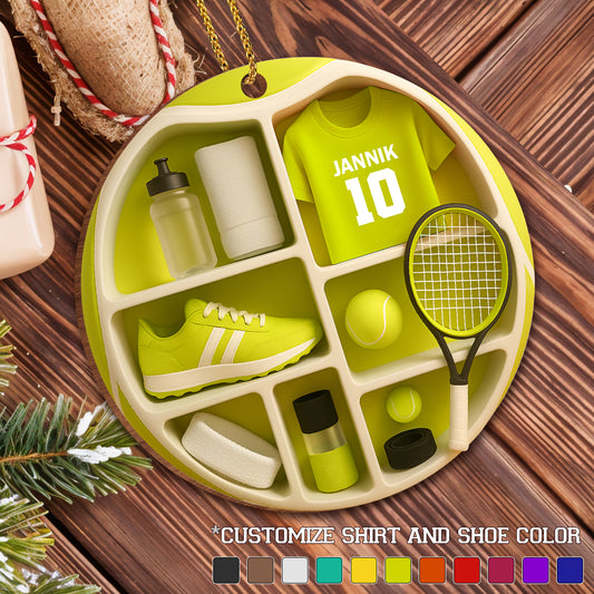 Customize Shirt And Shoe Color, Tennis Sports Gear