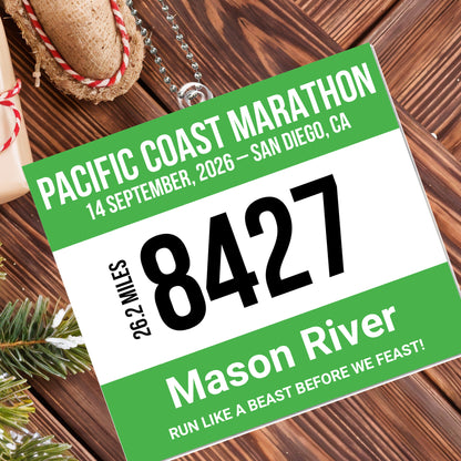 Pacific Coast Marathon, Run Like A Beast Before We Feast