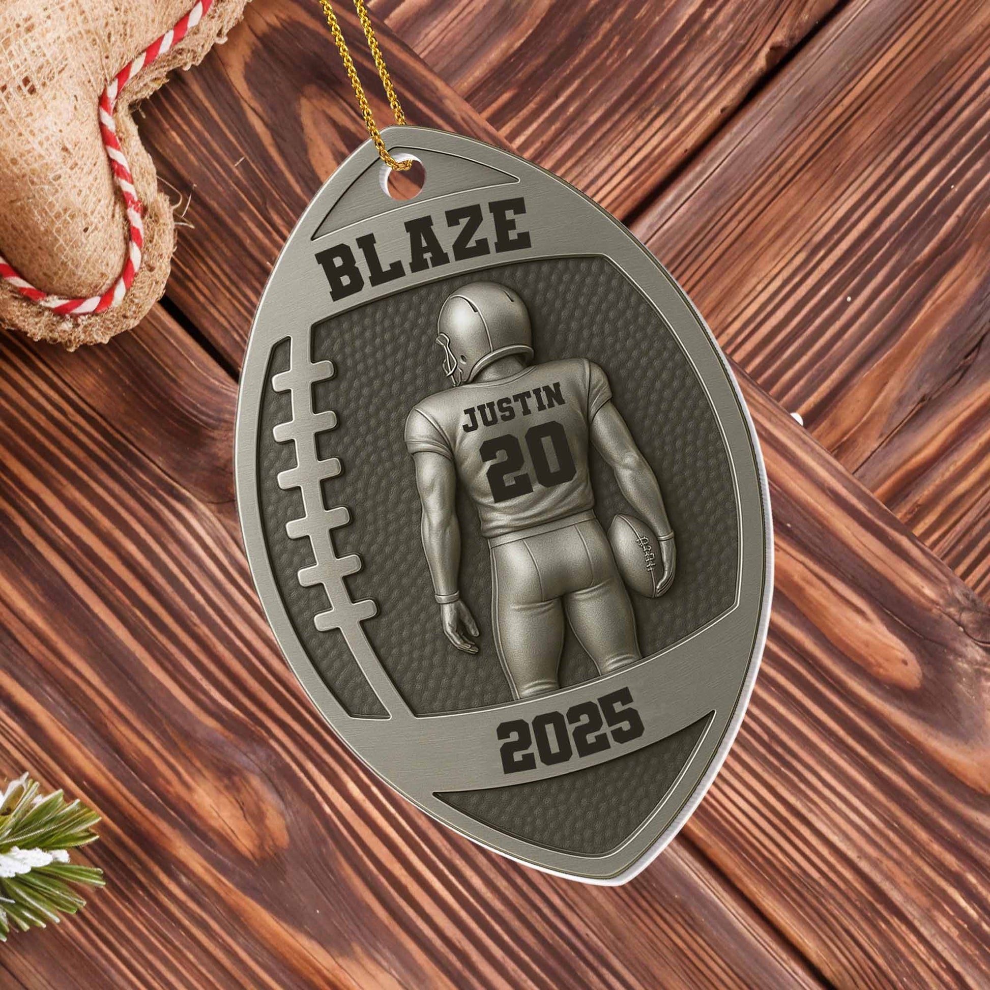 Blaze, Football Player And Football Design