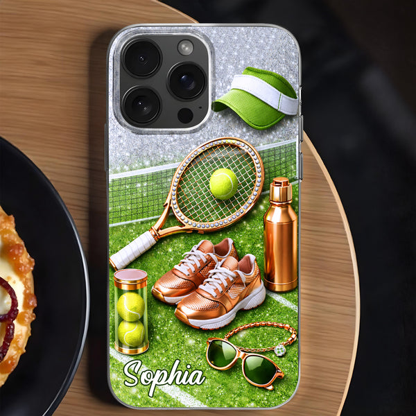 Game Set Match My Tennis Essentials Racket And Sneakers