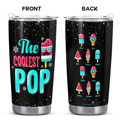 The Coolest Pop - Gobelet personnalisé en acier inoxydable 20 oz 30 oz - TB_FM05