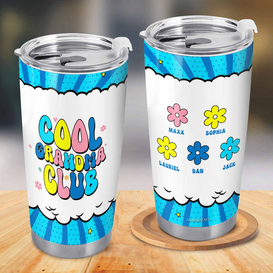 Club de la abuela genial: vaso de acero inoxidable personalizado de 20 oz y 30 oz - TB_FM13