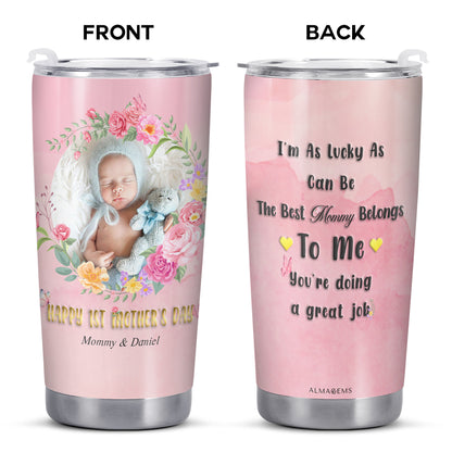 Fête des Mères - Gobelet personnalisé en acier inoxydable 20 oz 30 oz - TB_FM15
