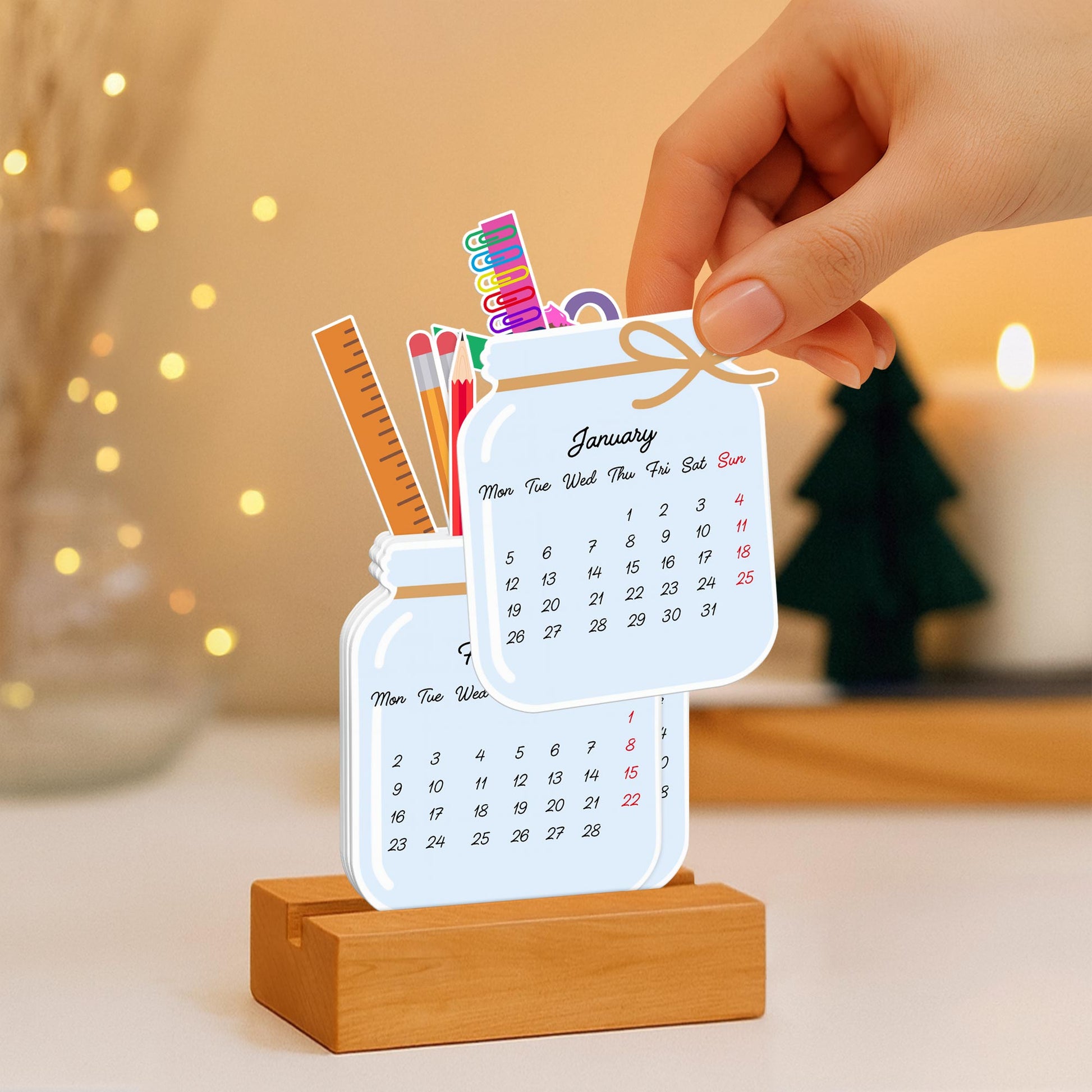 Brighten Your Year With Creativity, Art Supplies Theme