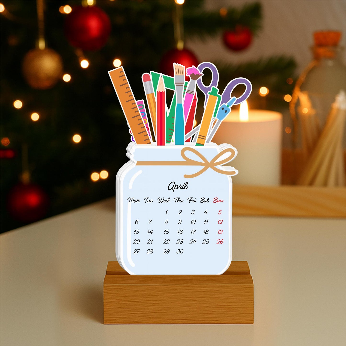 Brighten Your Year With Creativity, Art Supplies Theme