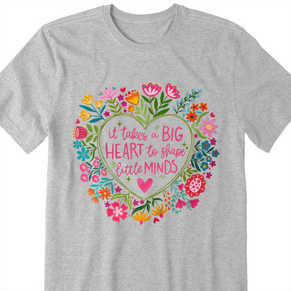 Big Heart To Shape Little Minds With Flowers