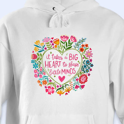 Big Heart To Shape Little Minds With Flowers