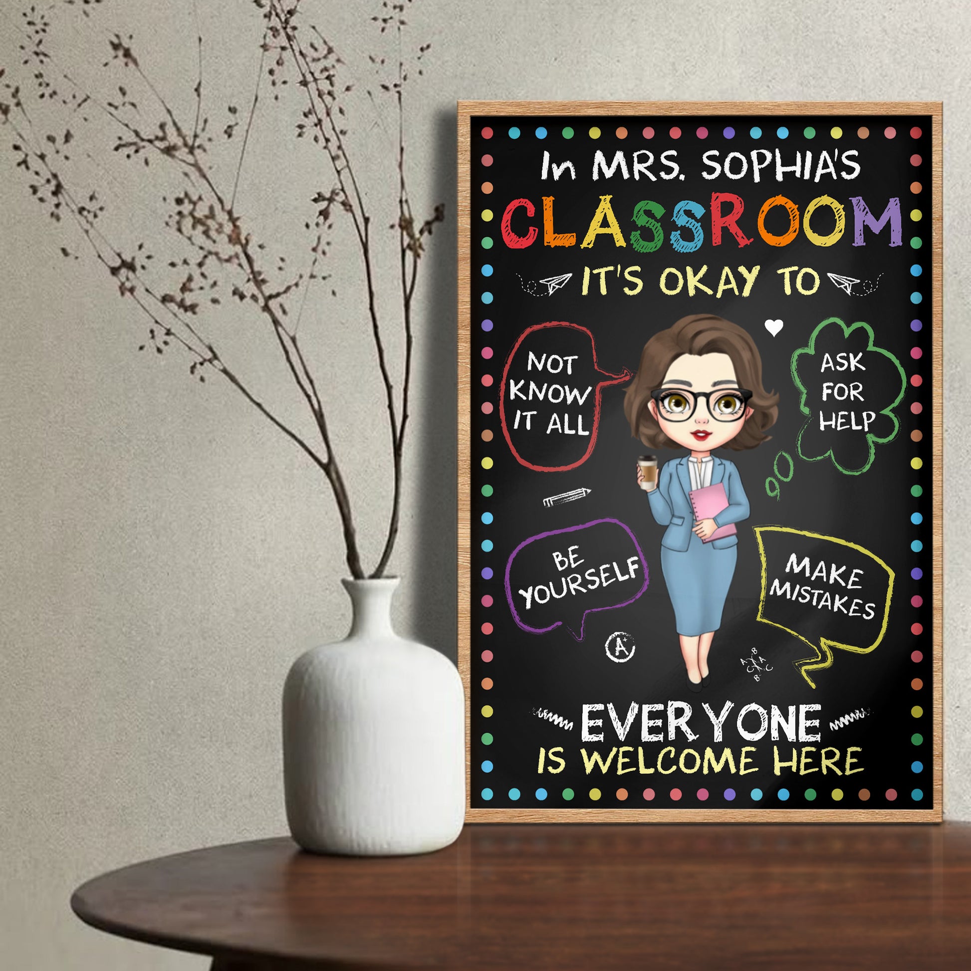 In Mrs. Sophia's Classroom, Everyone Is Welcome Here