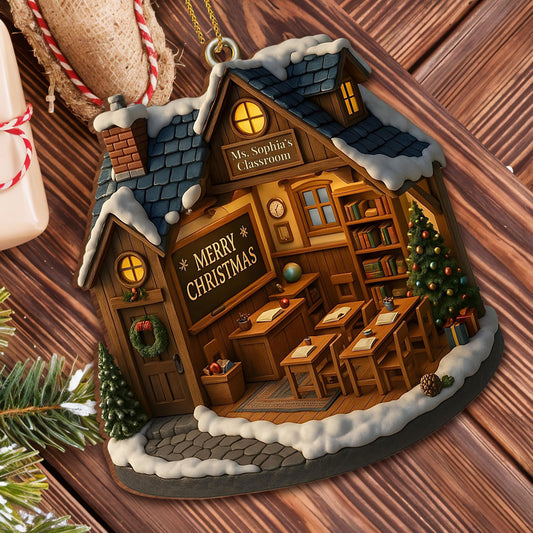 Merry Christmas Classroom Ornament