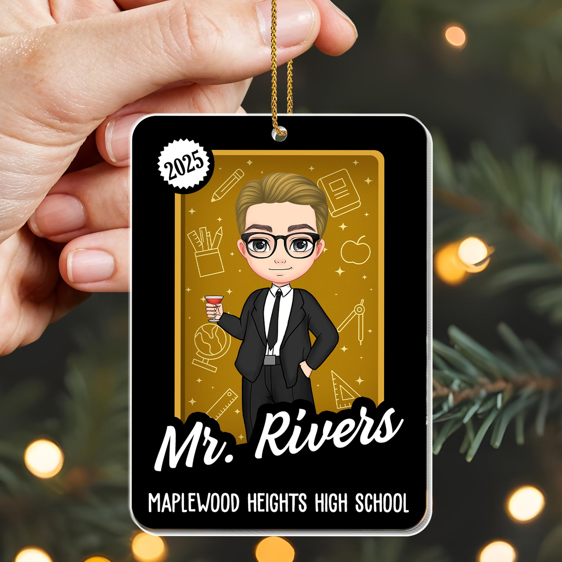 Personalized Tribute To Your Favorite Teacher