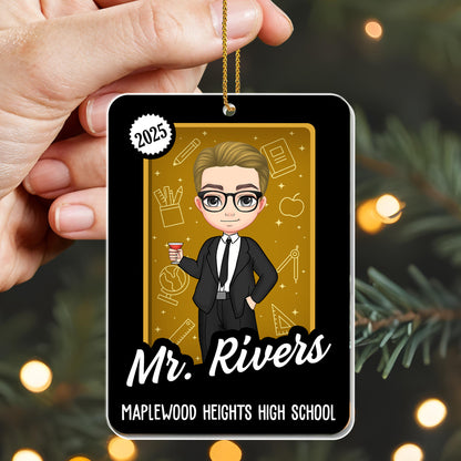 Personalized Tribute To Your Favorite Teacher