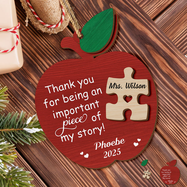 Thank You For Being An Important Piece Of My Story