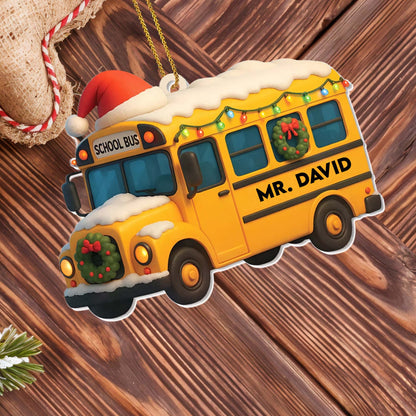 Celebrate The Holidays With Our Festive School Bus