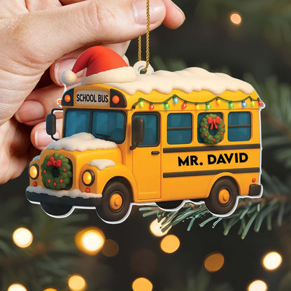 Celebrate The Holidays With Our Festive School Bus
