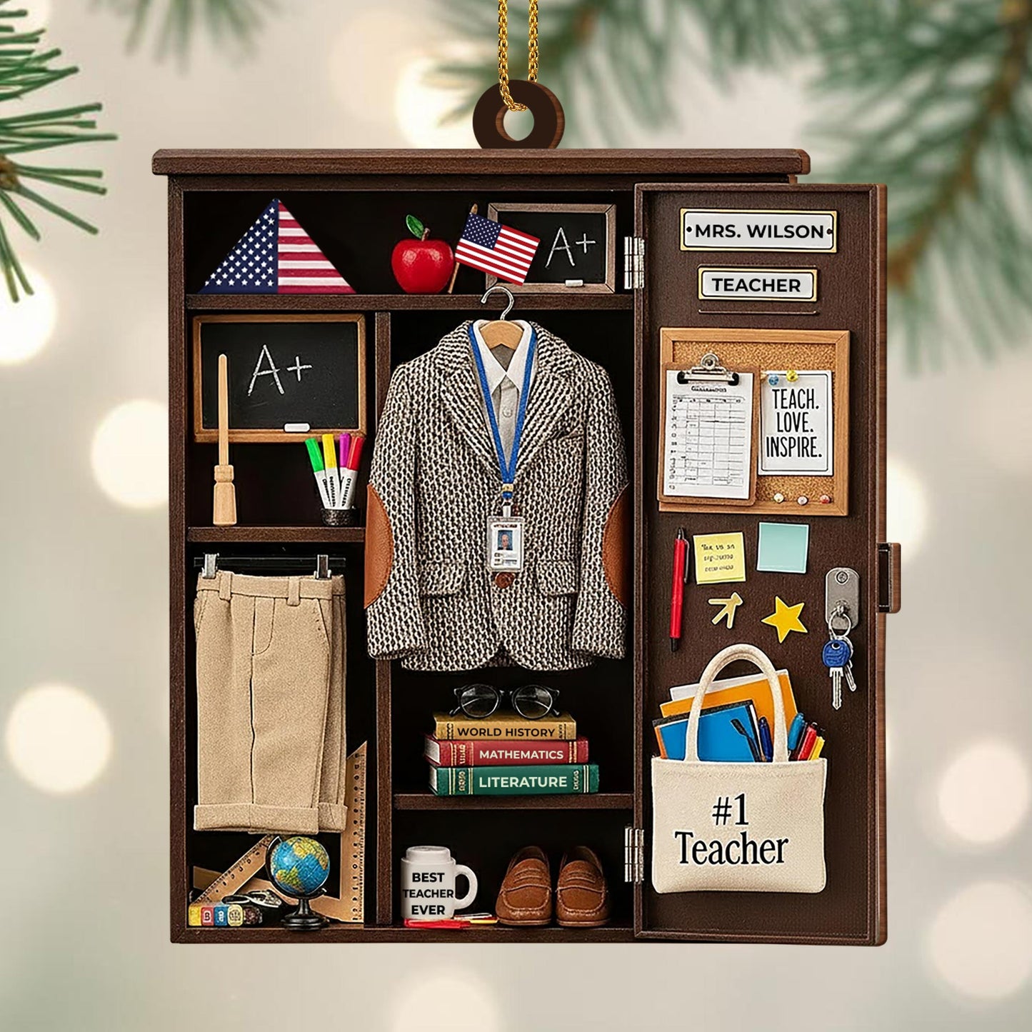 Teach Love Inspire Classroom Accessories Design