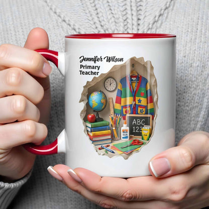 To My Favorite Teacher, Globe And School Supplies