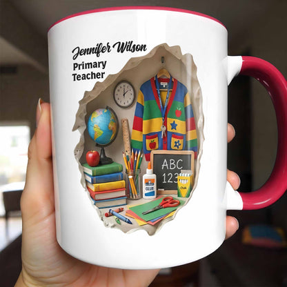 To My Favorite Teacher, Globe And School Supplies