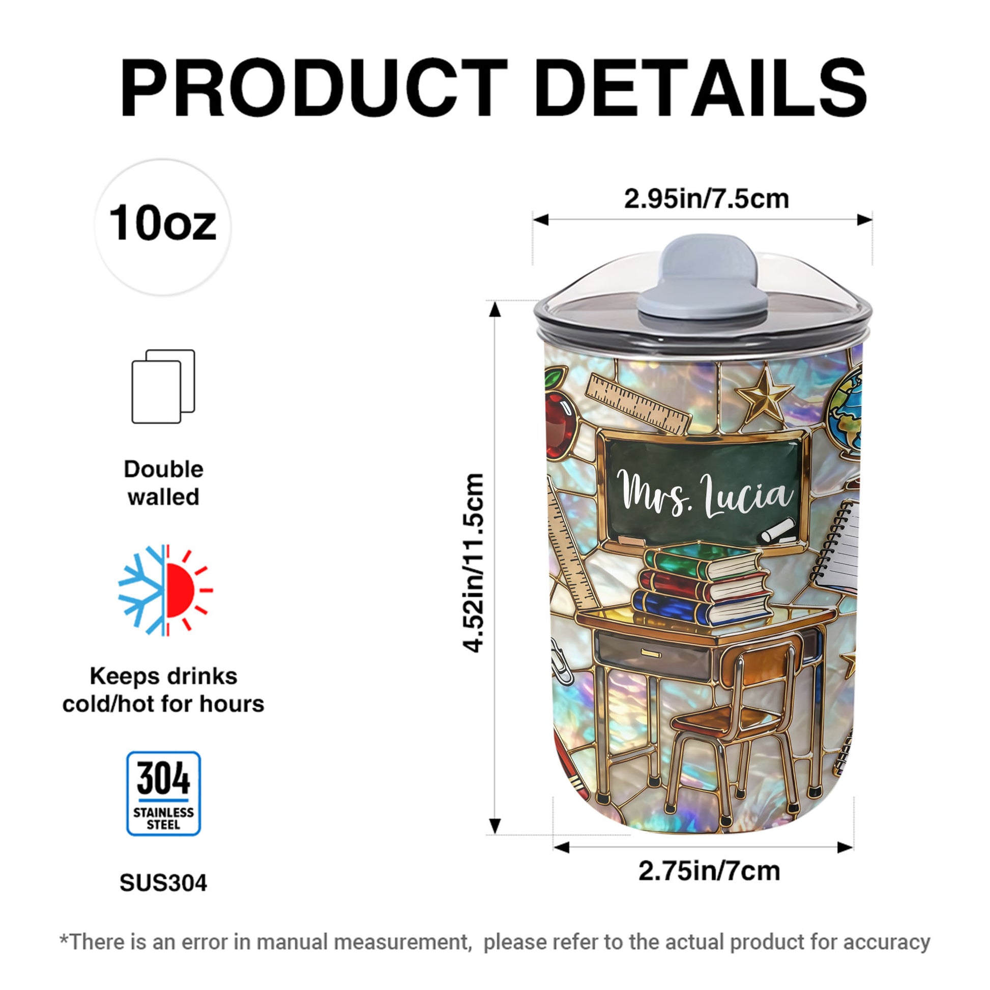 A Teacher Takes A Hand Classroom Desk And Books