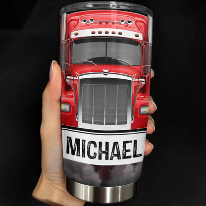 Trucker Nutrition Facts Hard Working and Skill