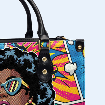 Me dejaron sin supervisión - Bolso de cuero personalizado - UNSUP02