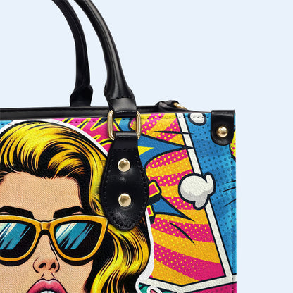 Me dejaron sin supervisión - Bolso de cuero personalizado - UNSUP04