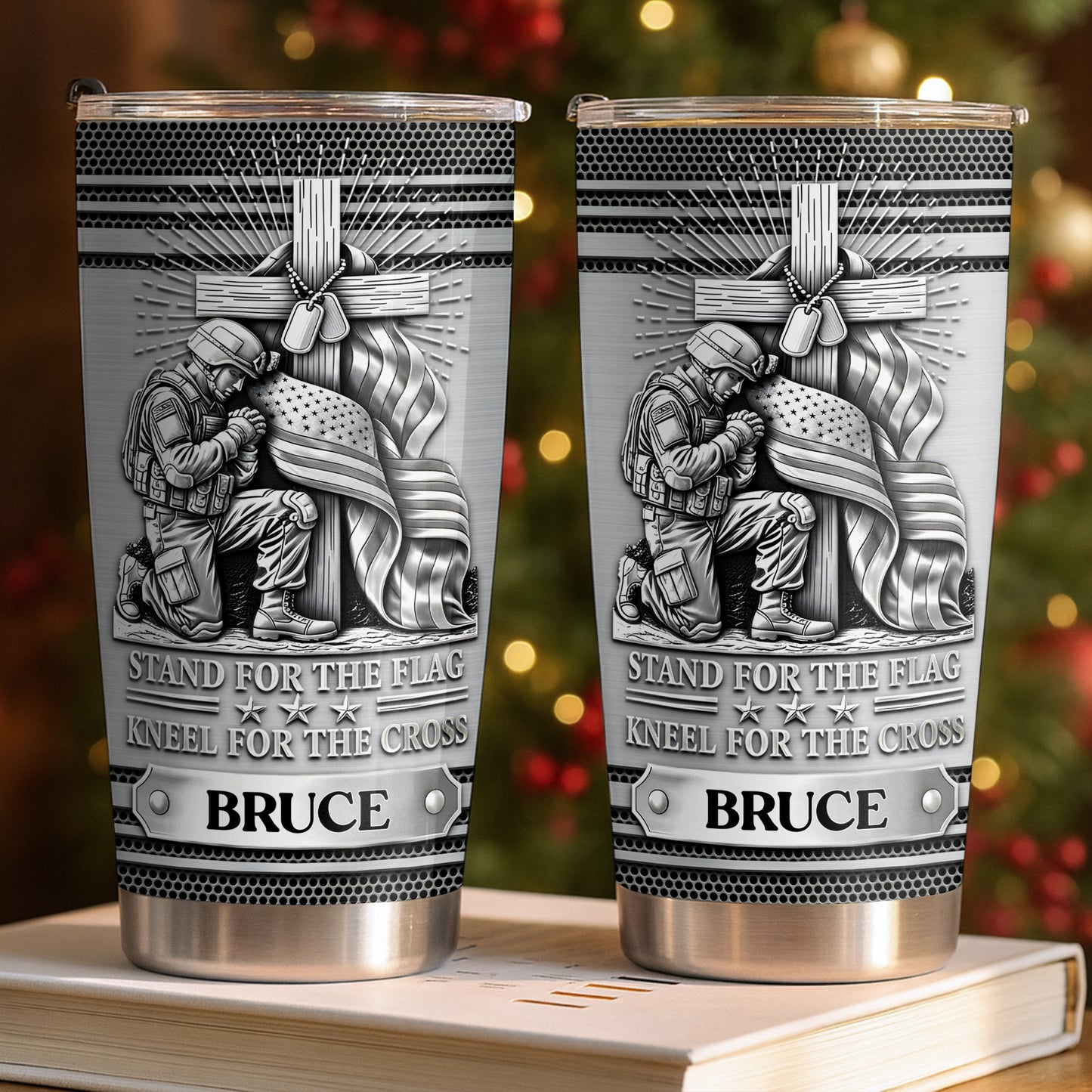 Stand For The Flag, Kneel For The Cross, Military Tribute