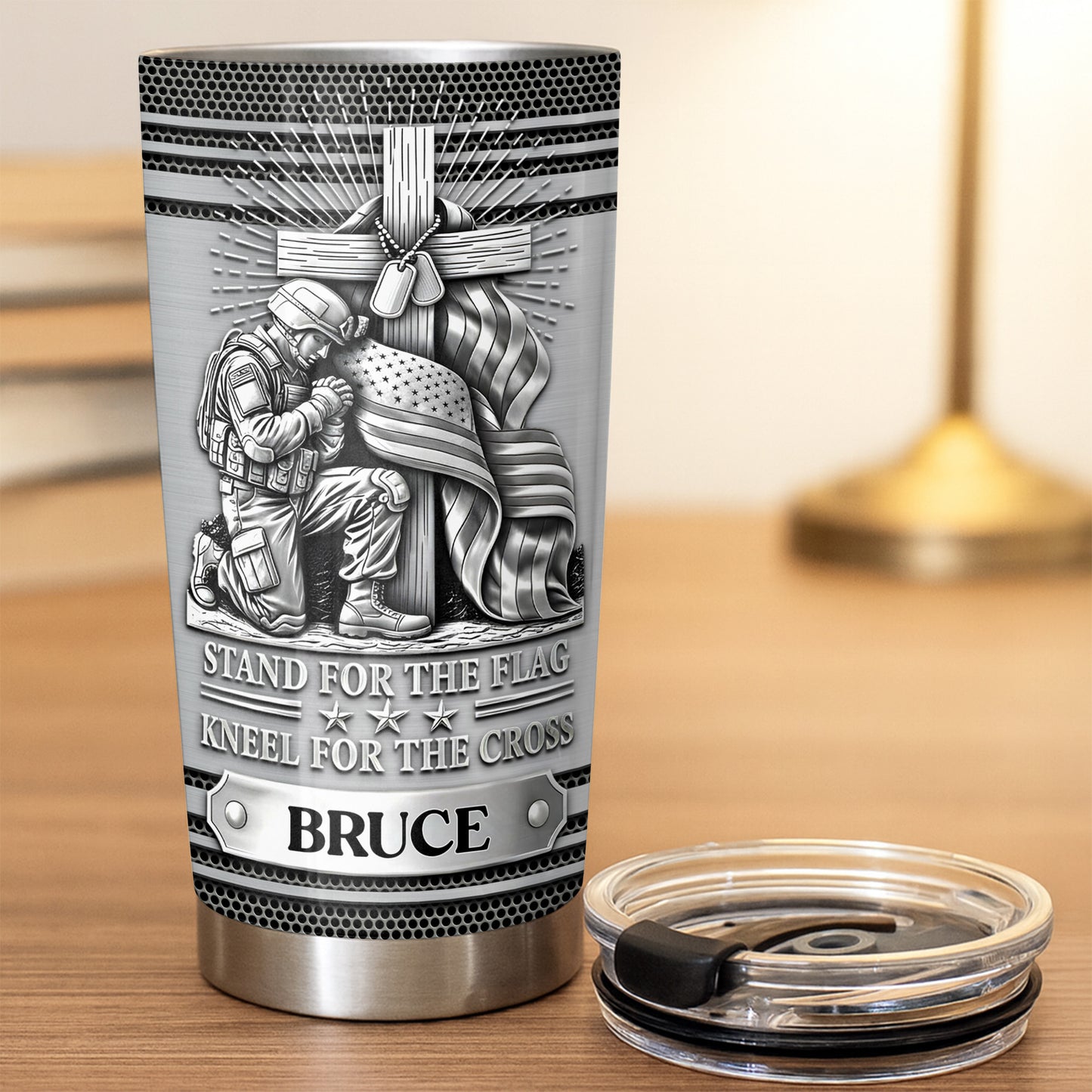 Stand For The Flag, Kneel For The Cross, Military Tribute