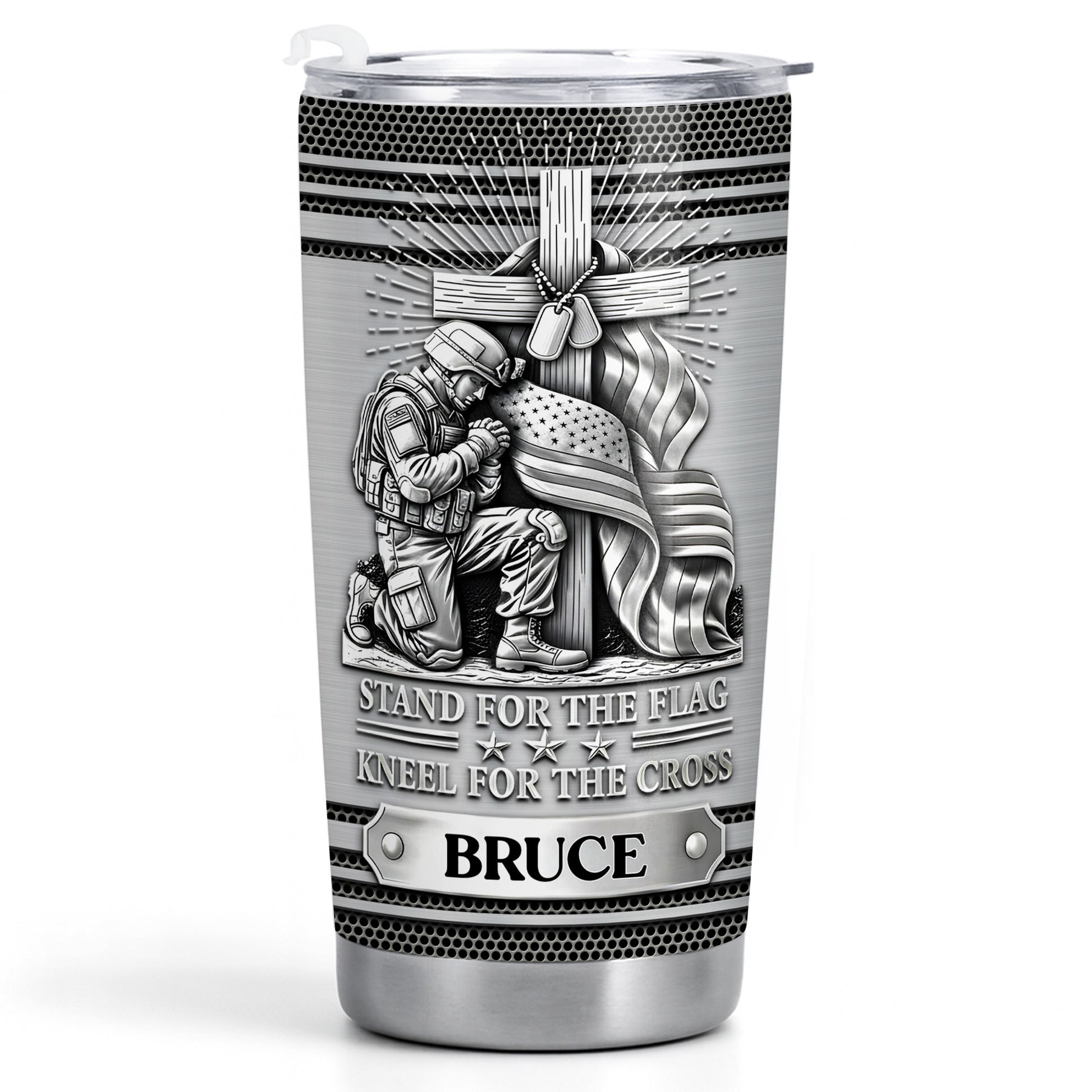 Stand For The Flag, Kneel For The Cross, Military Tribute