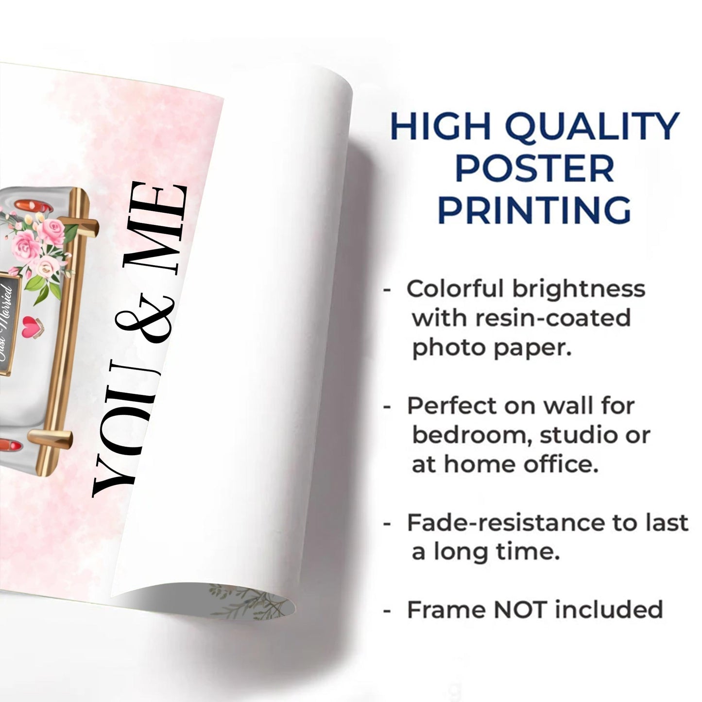 You & Me We Got This, Couple On Wedding Car