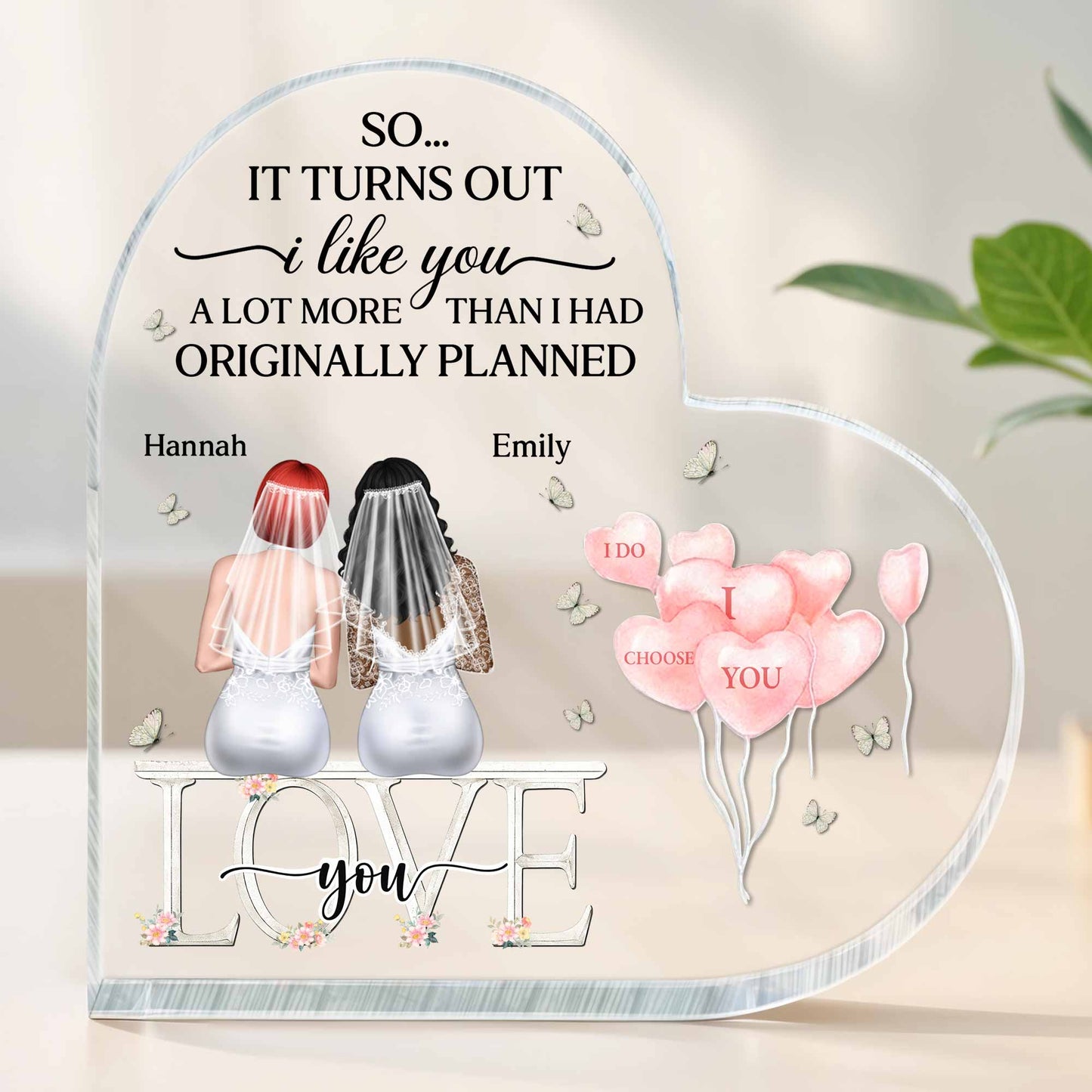 It Turns Out I Like You A Lot More Than Planned, Love You