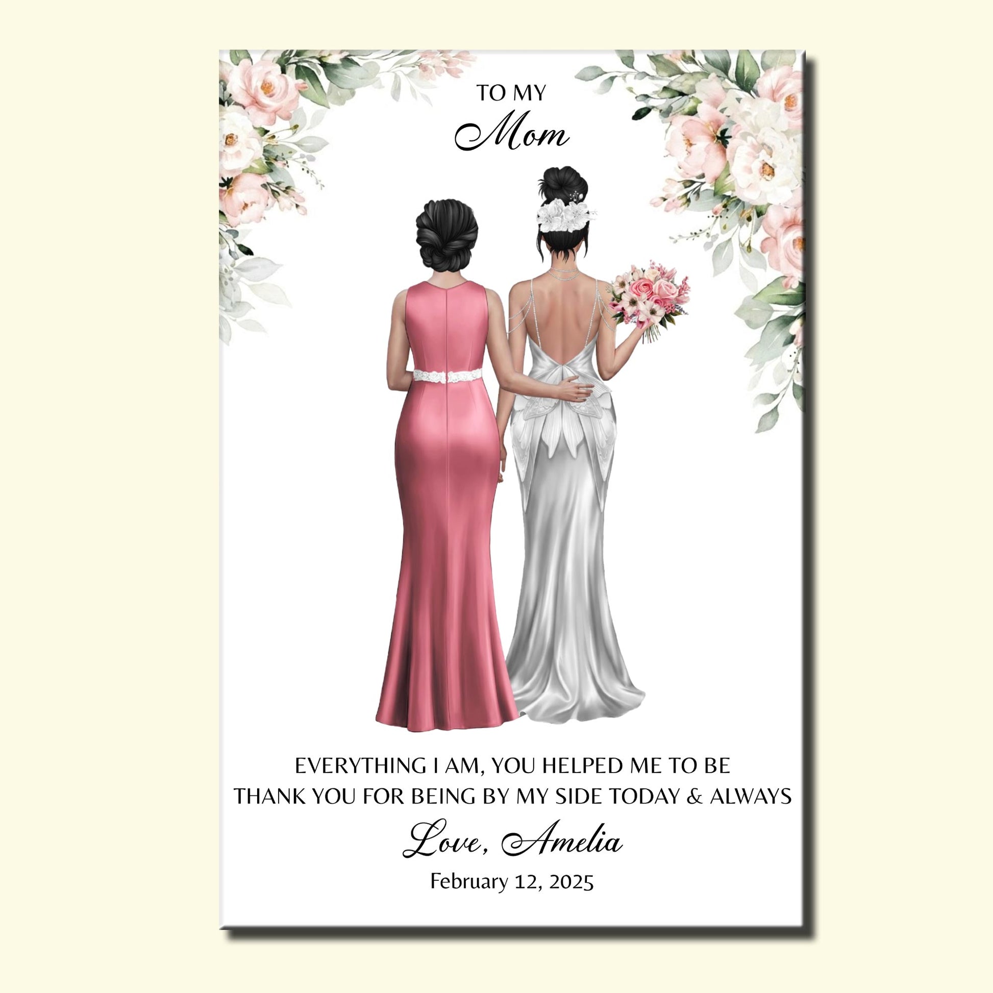 To My Mom, Women In Elegant Dresses