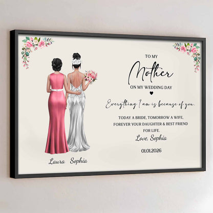 To My Mother On My Wedding Day, Bride And Dresses