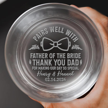 Pairs Well With Father Of The Bride, Bow Tie Design