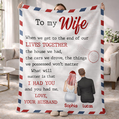 To My Wife, Love and Postal Stamp Design