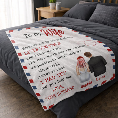 To My Wife, Love and Postal Stamp Design