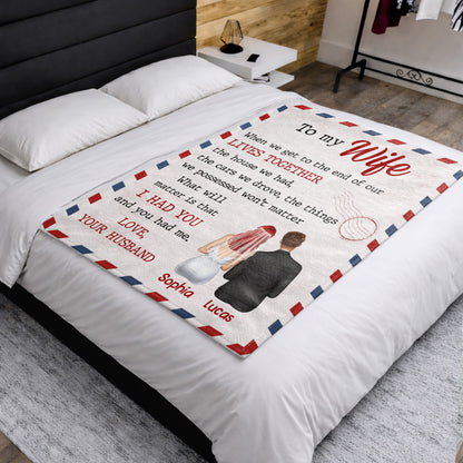 To My Wife, Love and Postal Stamp Design