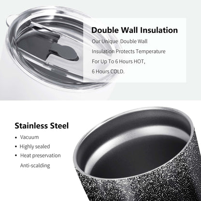 À quelle heure ? - Gobelet personnalisé en acier inoxydable 590 ml 750 ml - WHATTIME01TB