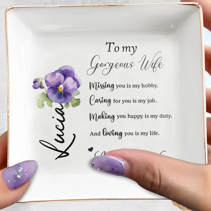 To My Gorgeous Wife, Missing You Is My Hobby, Loving You Is My Life