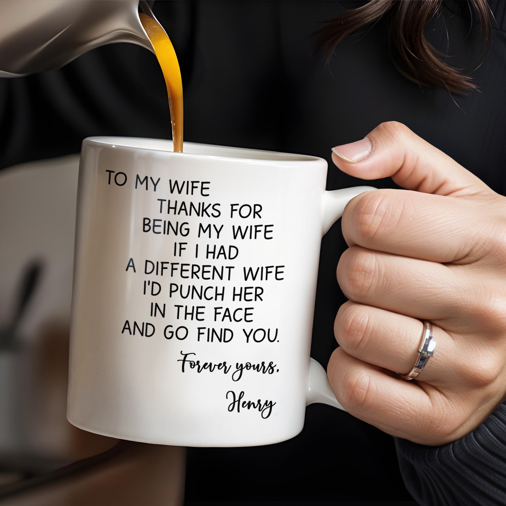 Thanks For Being My Wife, Forever Yours