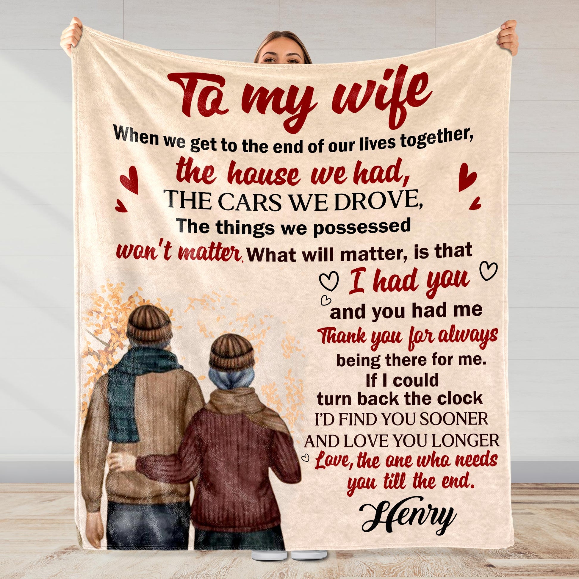 Embrace At Sundown With Heartfelt Message For Beloved