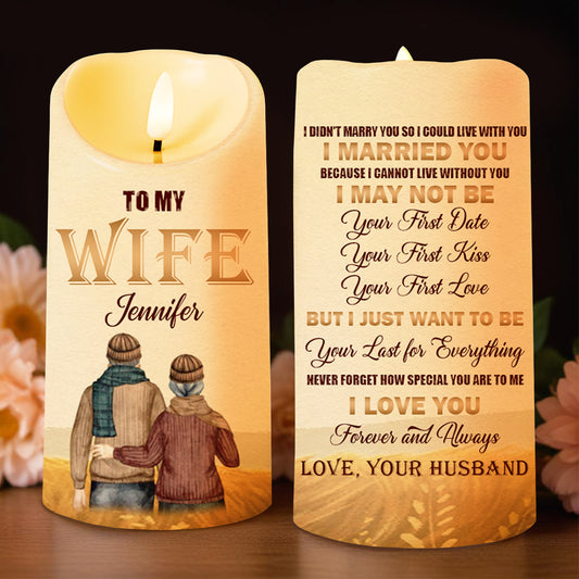 Love Message For Wife, Eternal Candle Gift