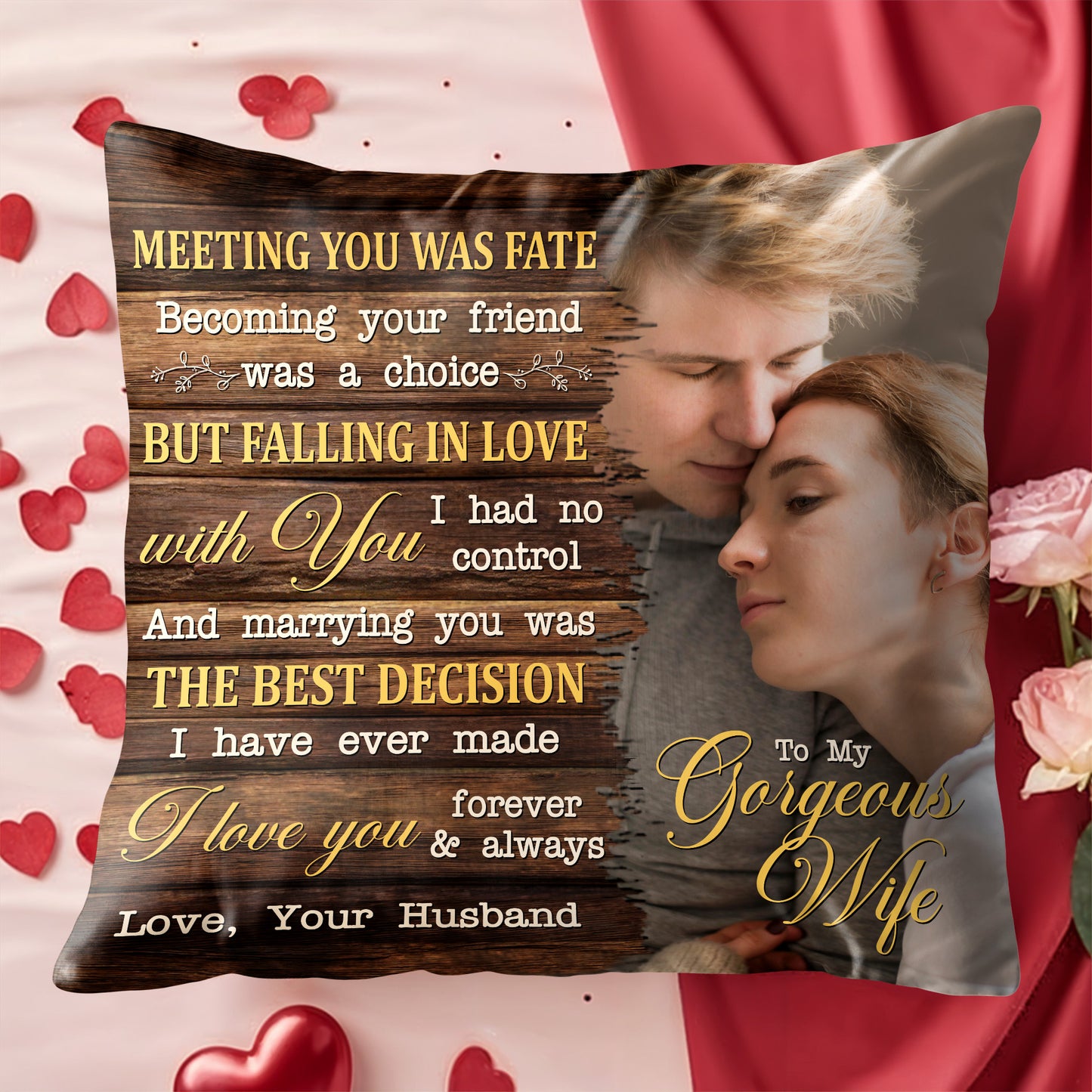 Love and Marriage Decision Romantic Quote For Wife