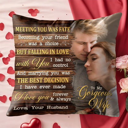 Love and Marriage Decision Romantic Quote For Wife
