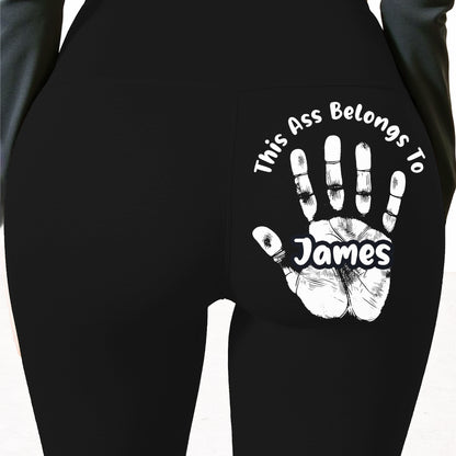 This Ass Belongs To, Handprint Design