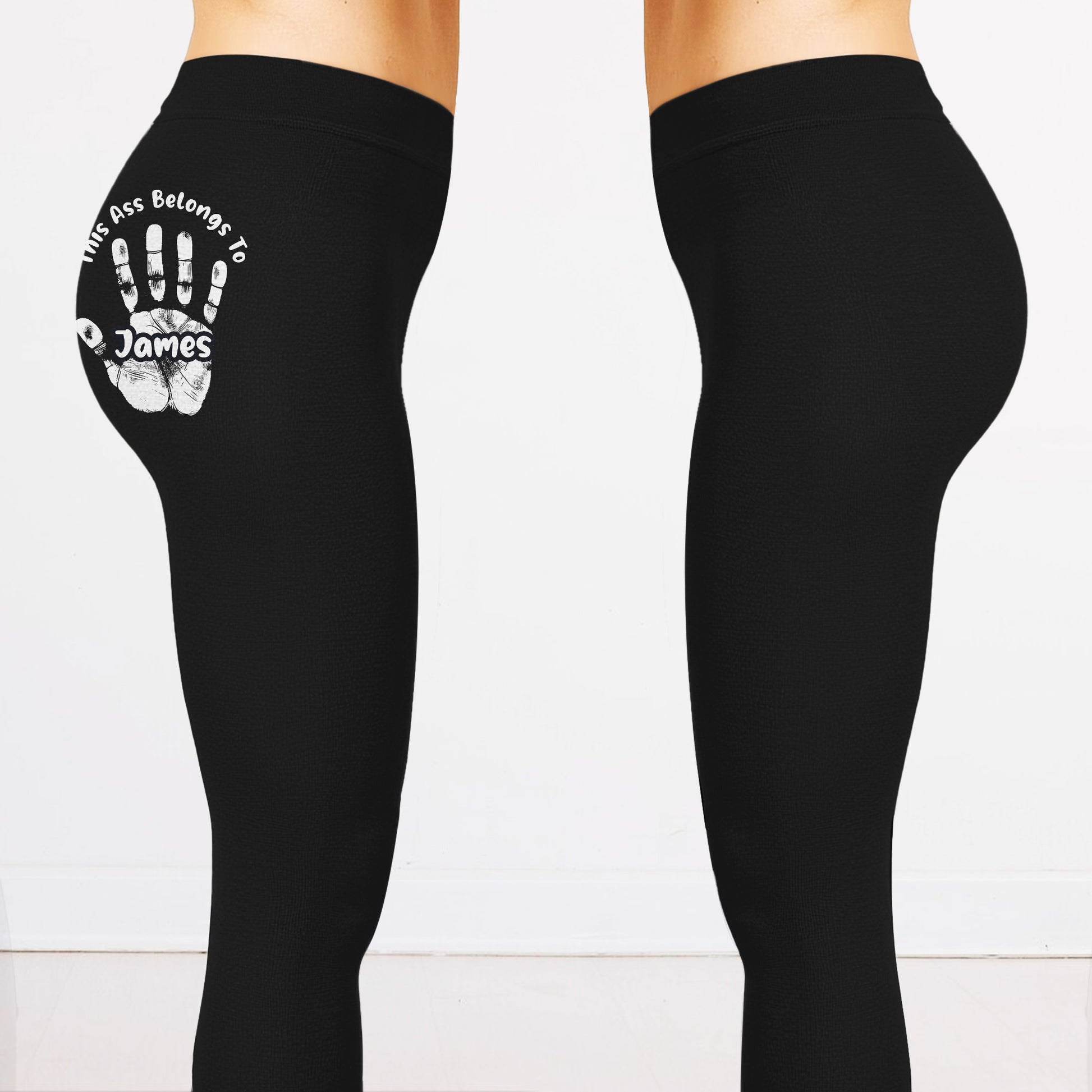 This Ass Belongs To, Handprint Design