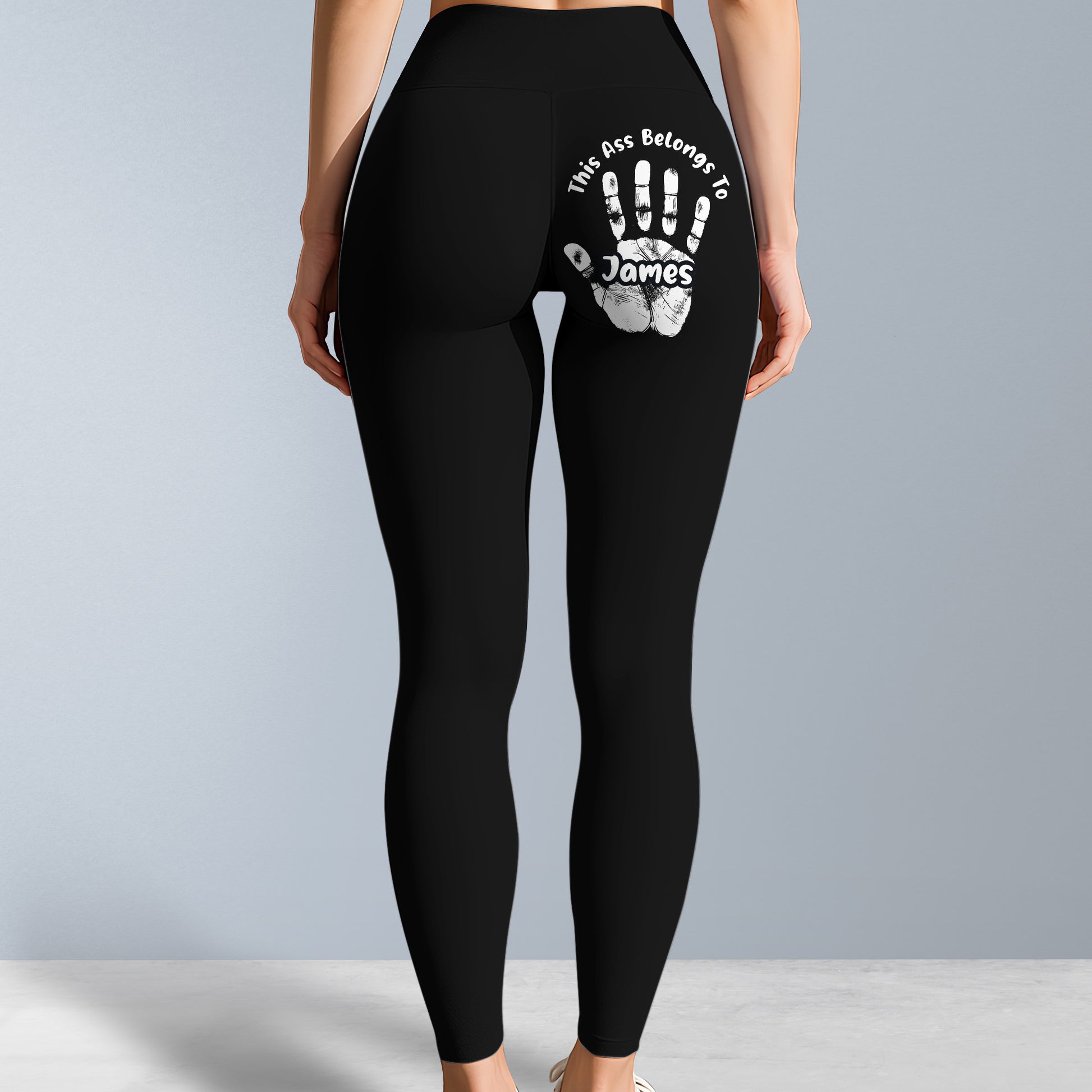 This Ass Belongs To, Handprint Design