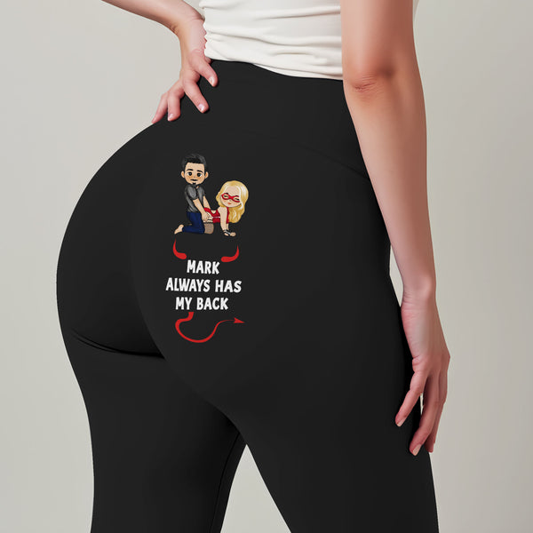 Always Has My Back, Cartoon Characters