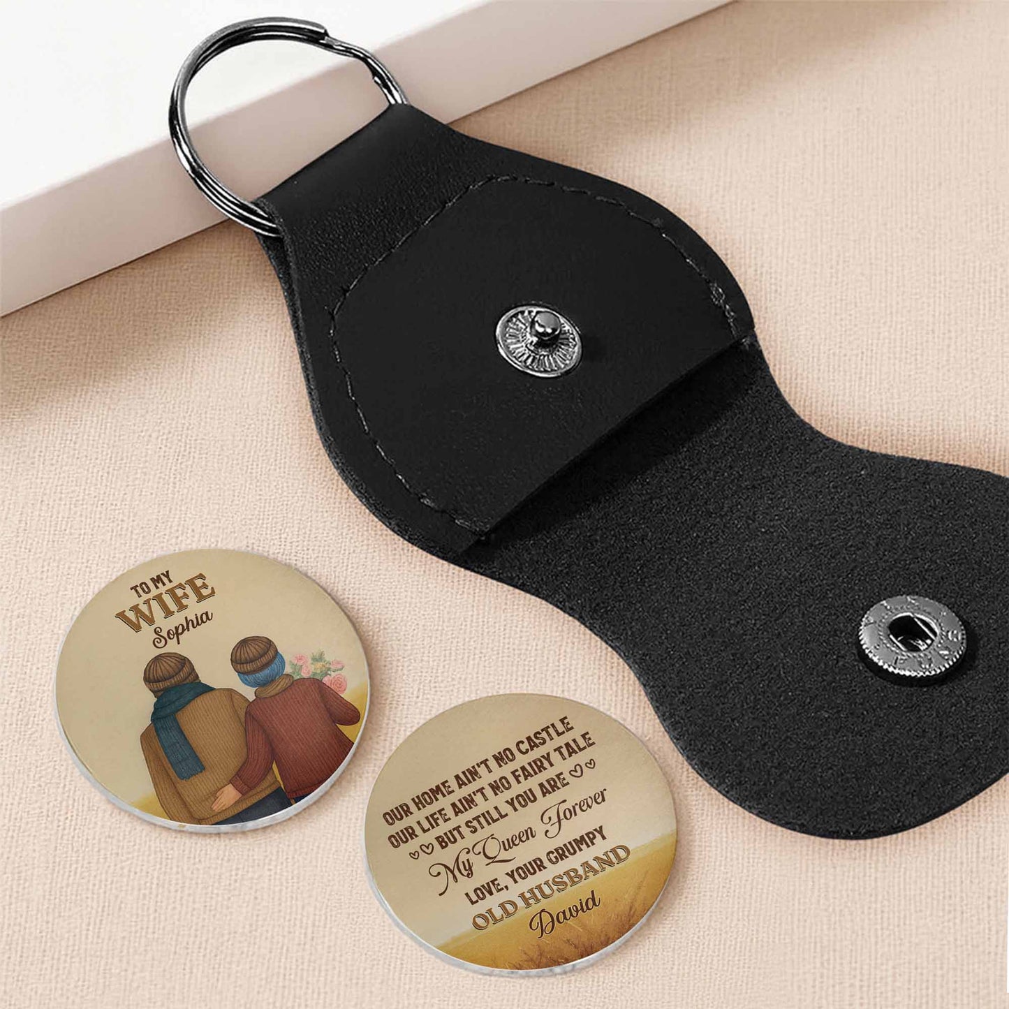 To My Wife, You Are My Queen Forever, Couple Design